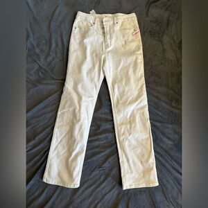 Good American Women's 14 White Boot Cut Jeans